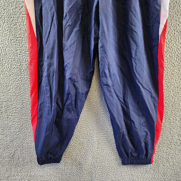 Reebok Women's Plus Size Pull-on Logo Woven Track Pants, Vector Navy, Size 2X - Picture 6 of 10